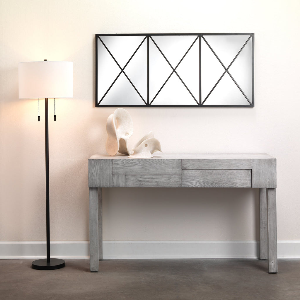 Context Console Table-Grey