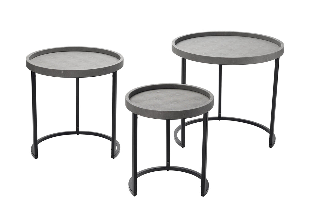 Maddox Side Tables-Grey-LS20MADDSTG