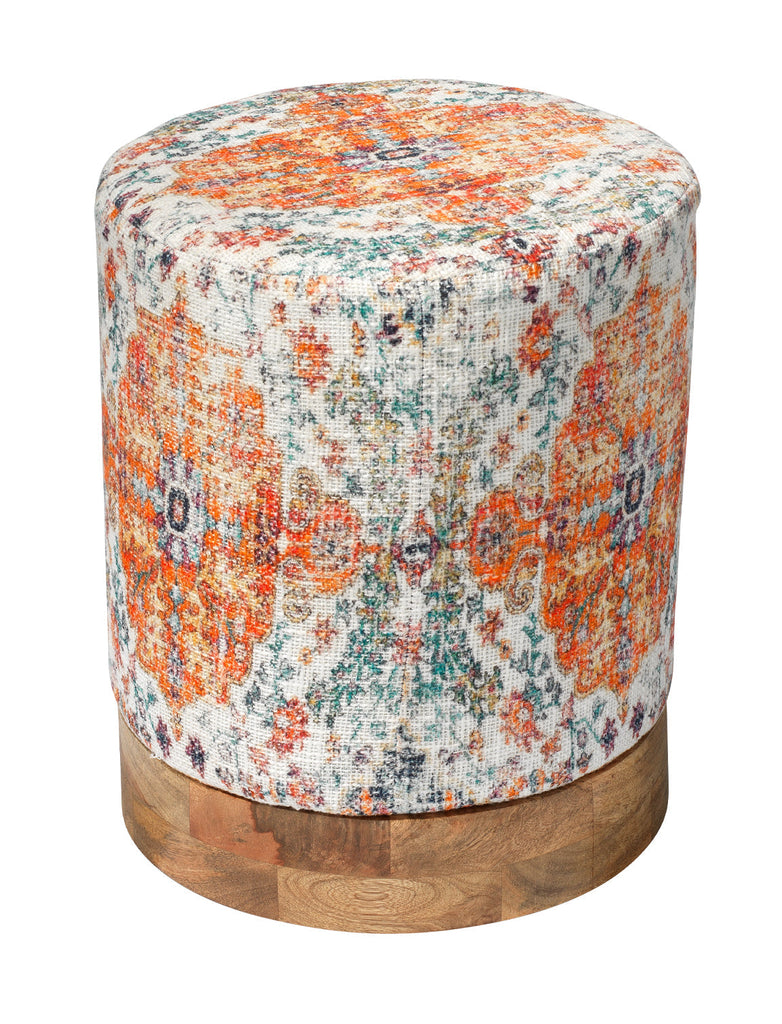 Mendocino Upholstered Ottoman-Blue-LS20MENDSBCL