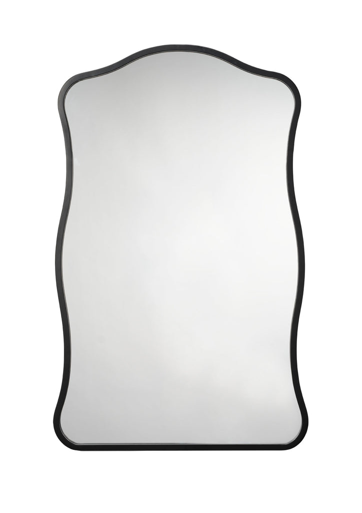 Aurora Wavy Iron Wall Mirror