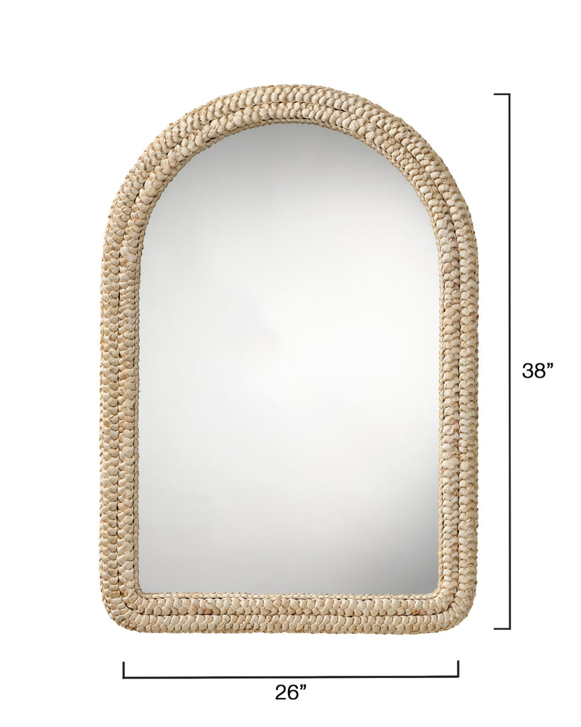 Grain Woven Corngrass Wall Mirror