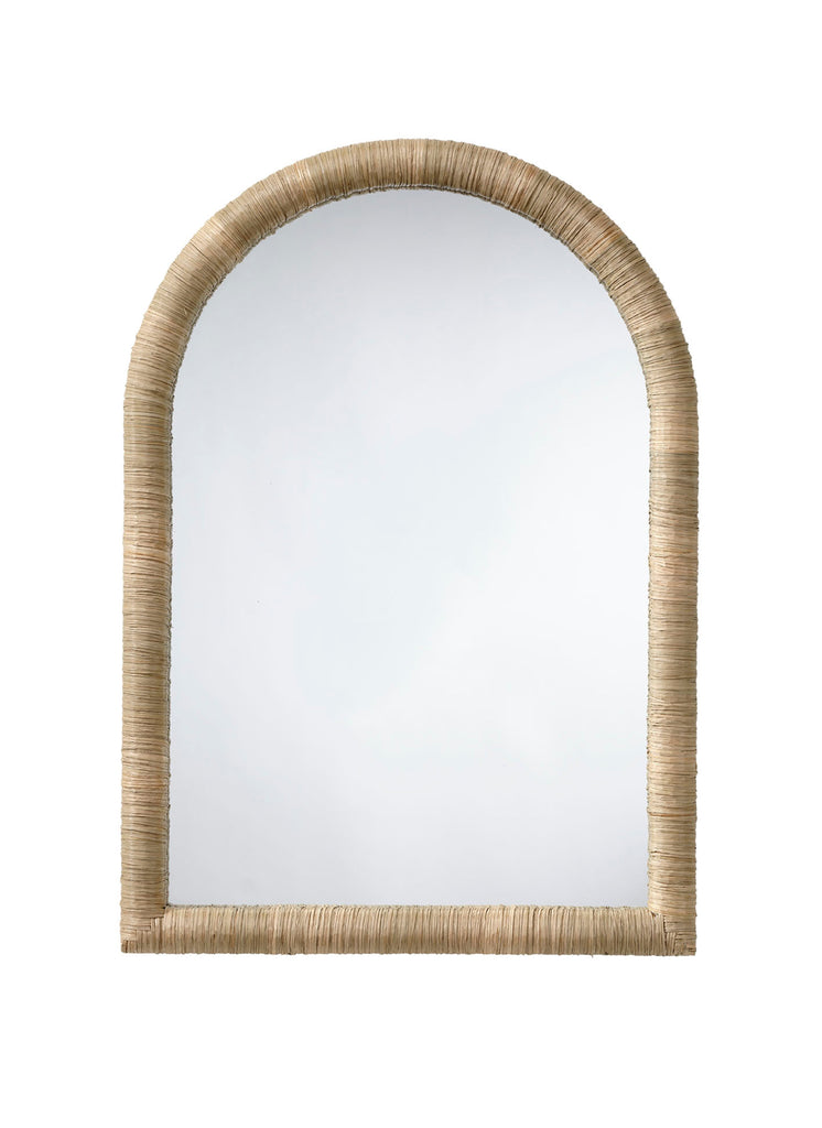 Hilltop Seagrass Arch Wall Mirror