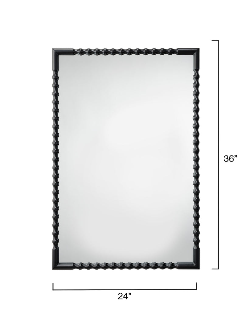 Particle Iron Rectangle Wall Mirror