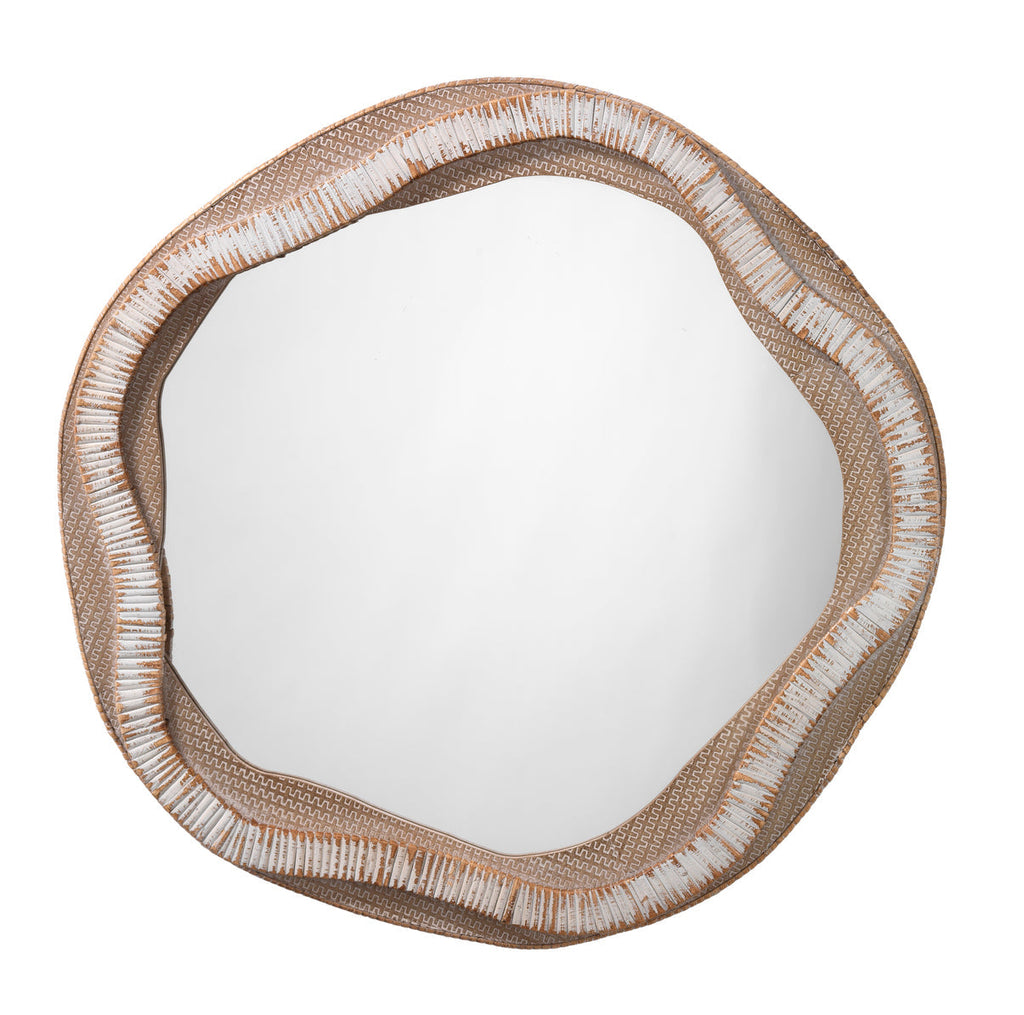 River Organic Mirror-Beige-Cream