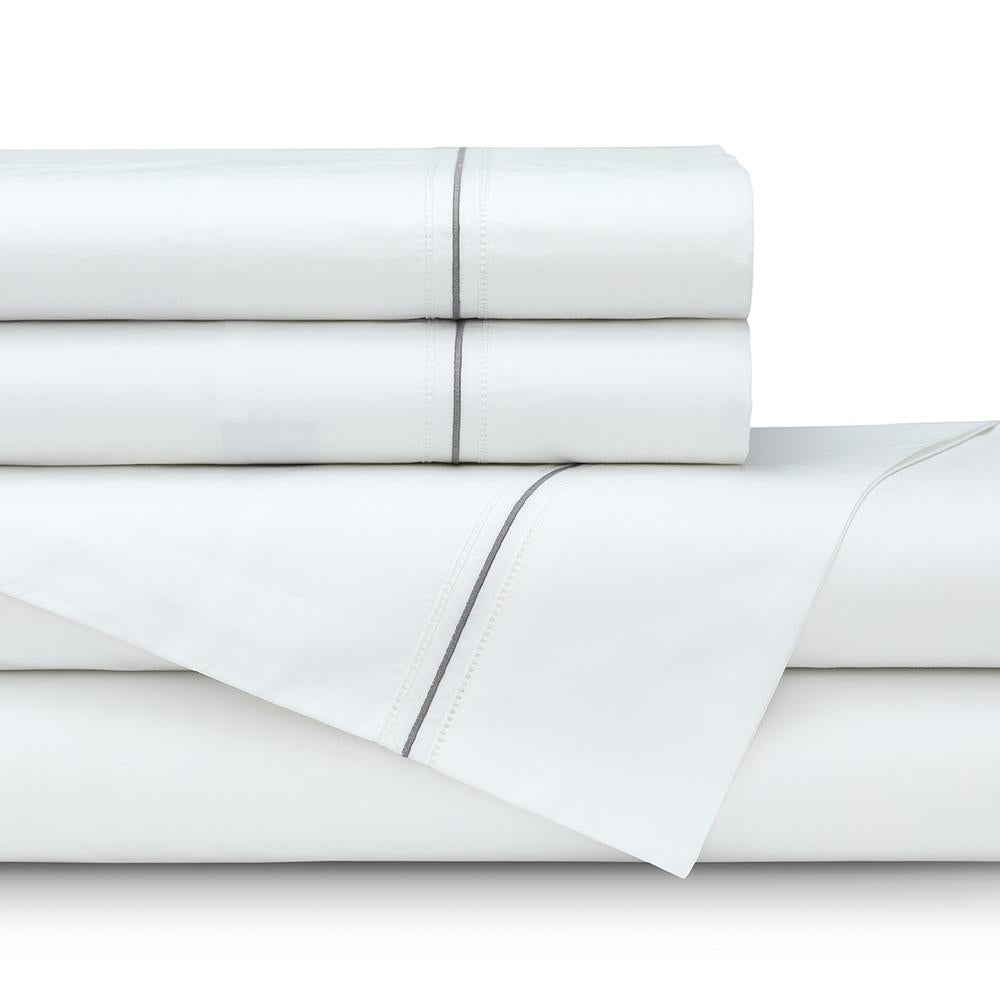 Bella White 300TC Sheet Set