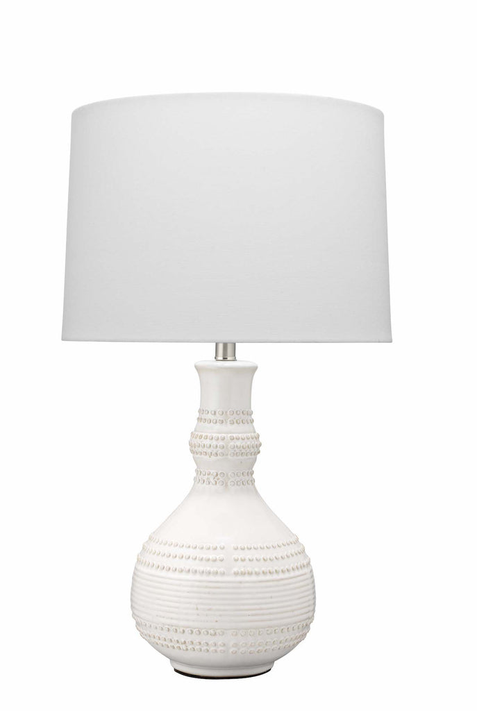 Droplet Table Lamp-White