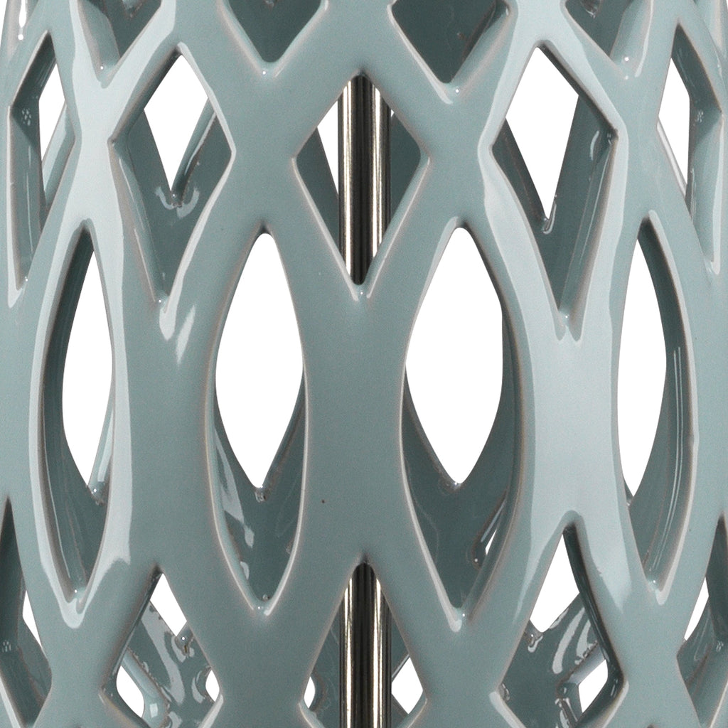 Filigree Table Lamp-Blue-LS9FILIGREPB