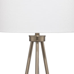 Tri-pod Table Lamp-Antique Brass-LS9TRIPODA