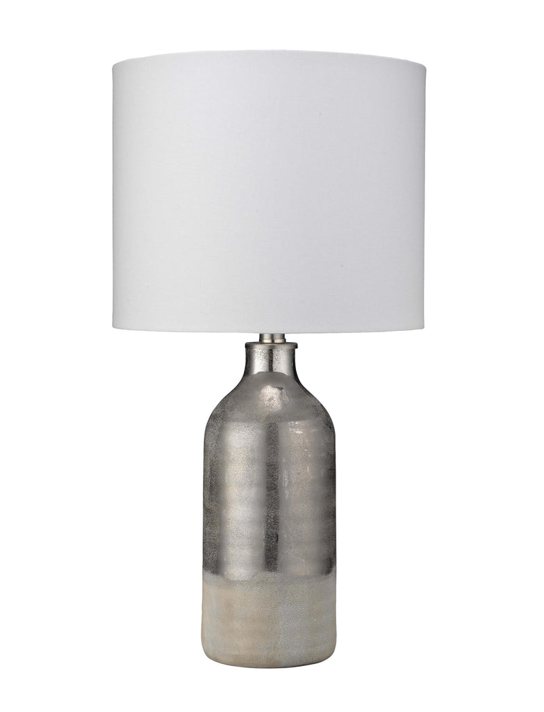 Varnish Table Lamp-Silver