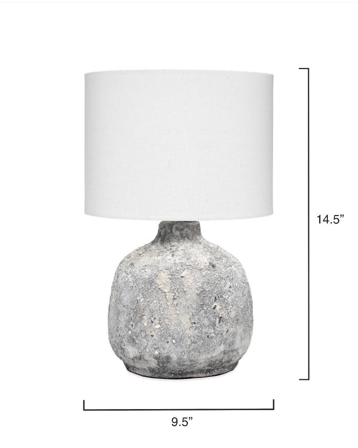 Blake Table Lamp-Grey
