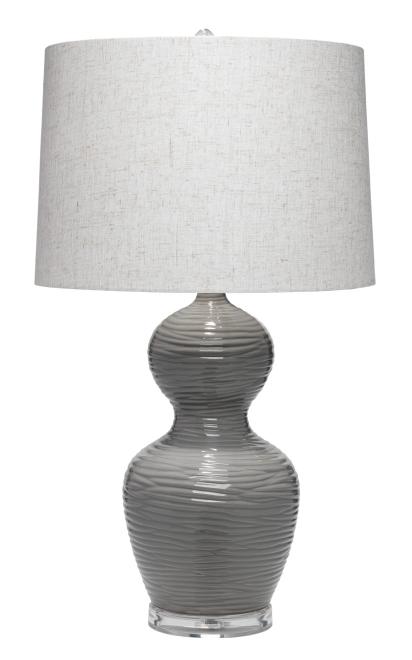 Ezra Table Lamp-Grey