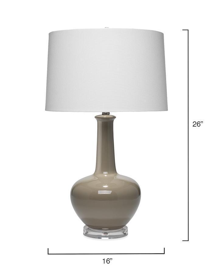 Gwen Table Lamp-Grey-LSGWENG