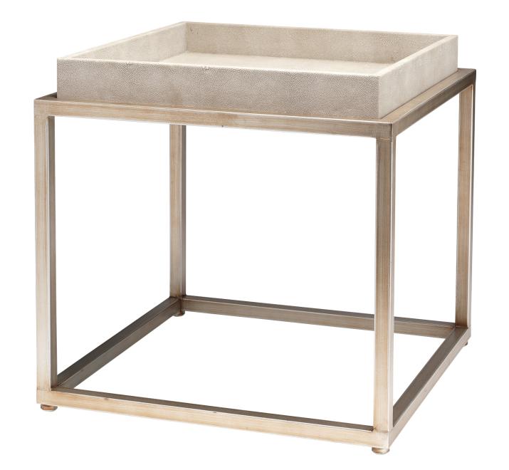 Jax Square Side Table-Cream-LSJAXI