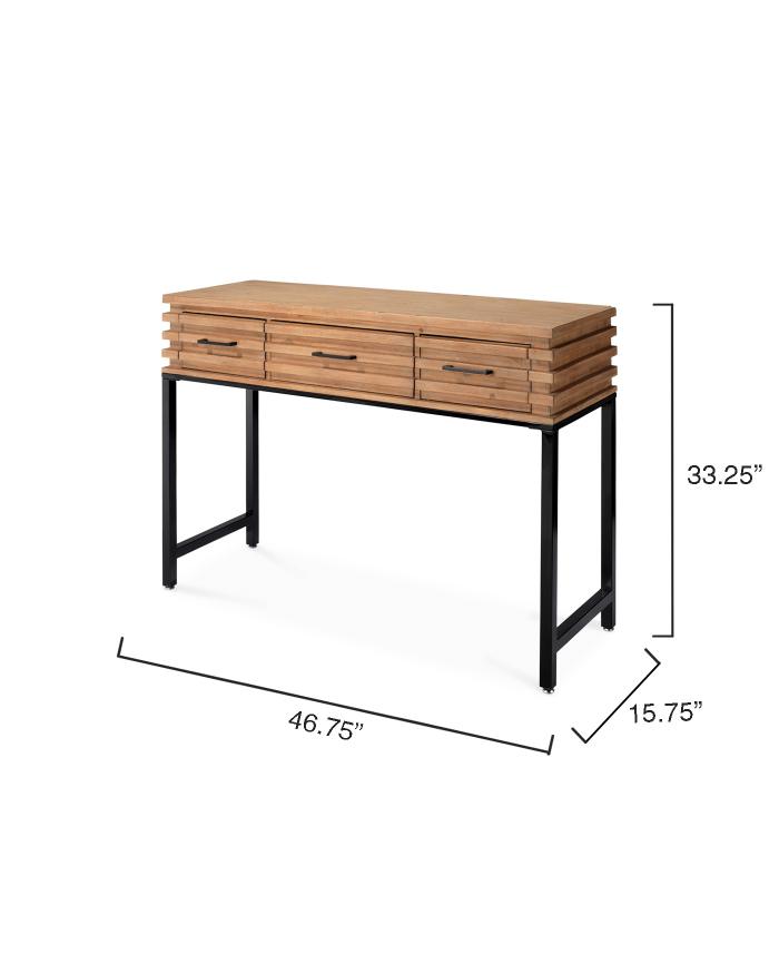 Logan Console-Brown