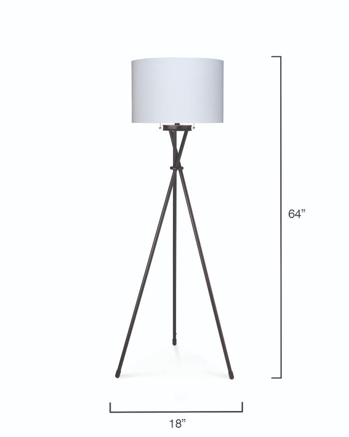 Manny Floor Lamp-Oil Rubbed Bronze