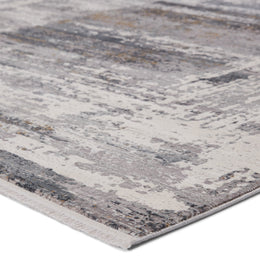 Jaipur Living Rialto Abstract Gray/ White Runner Rug