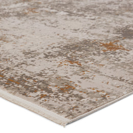 Jaipur Living Henson Abstract Gray/ Gold Runner Rug