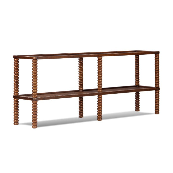 Twist Cane Solid Wood Console Table