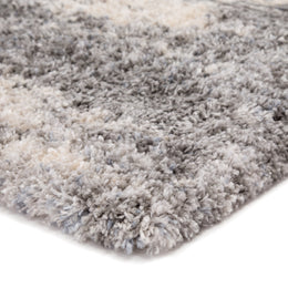 Jaipur Living Elodie Abstract Gray/ Ivory Runner Rug