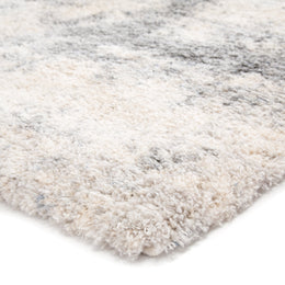 Jaipur Living Serenade Abstract Ivory/ Light Gray Runner Rug