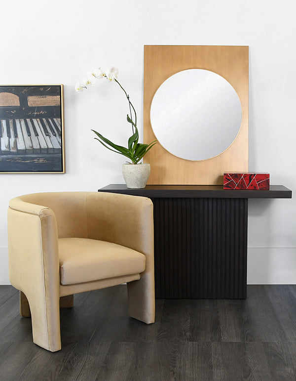 Lansky Barrel Chair, Camel