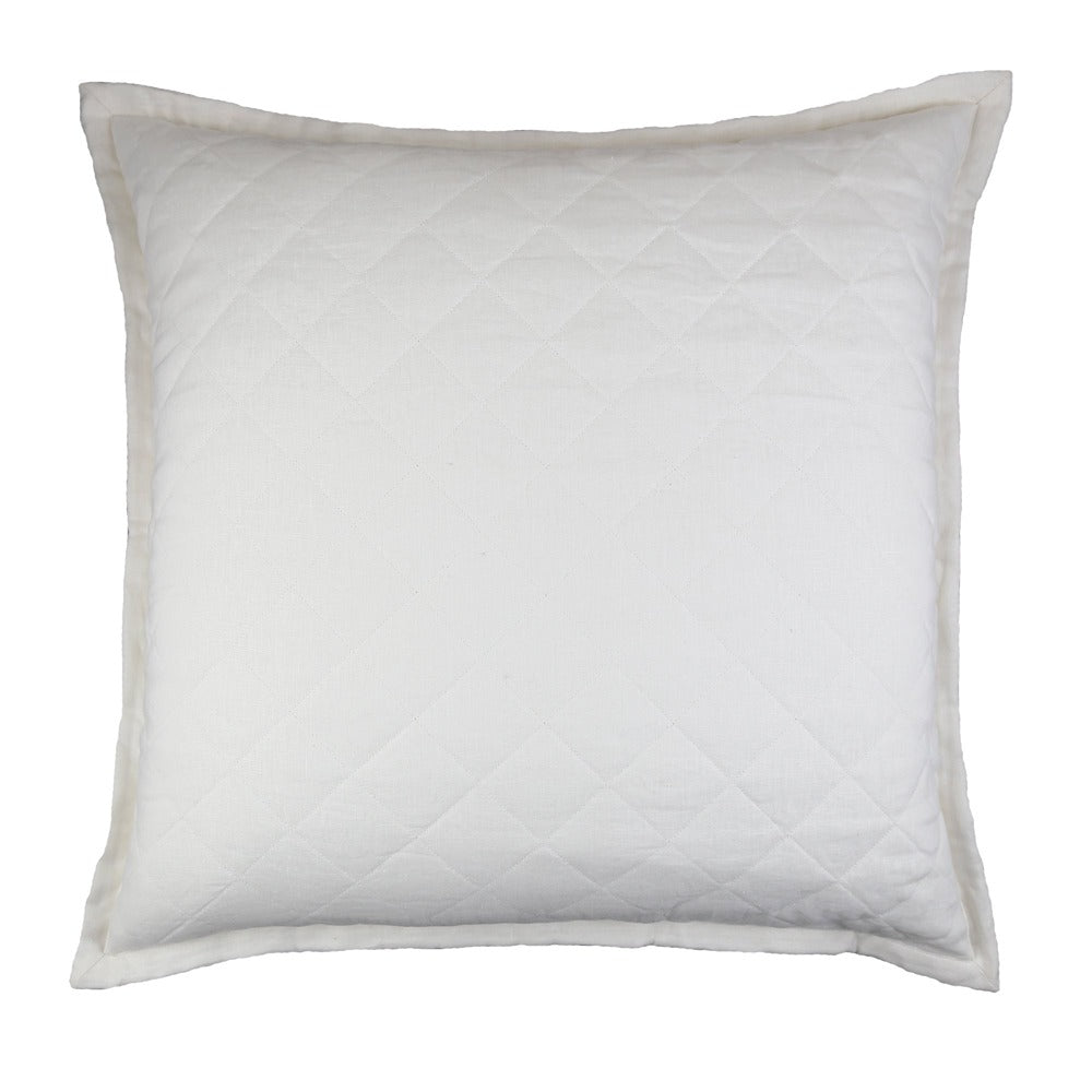 Linen Quilted Pillow