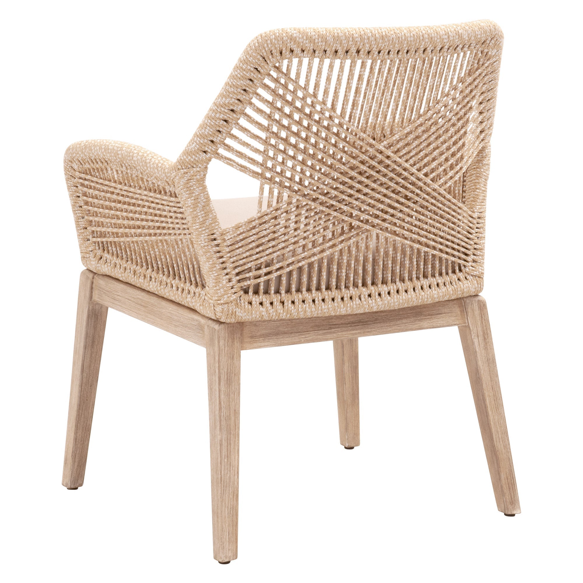 Loom Arm Chair, Set of 2, Sand Rope