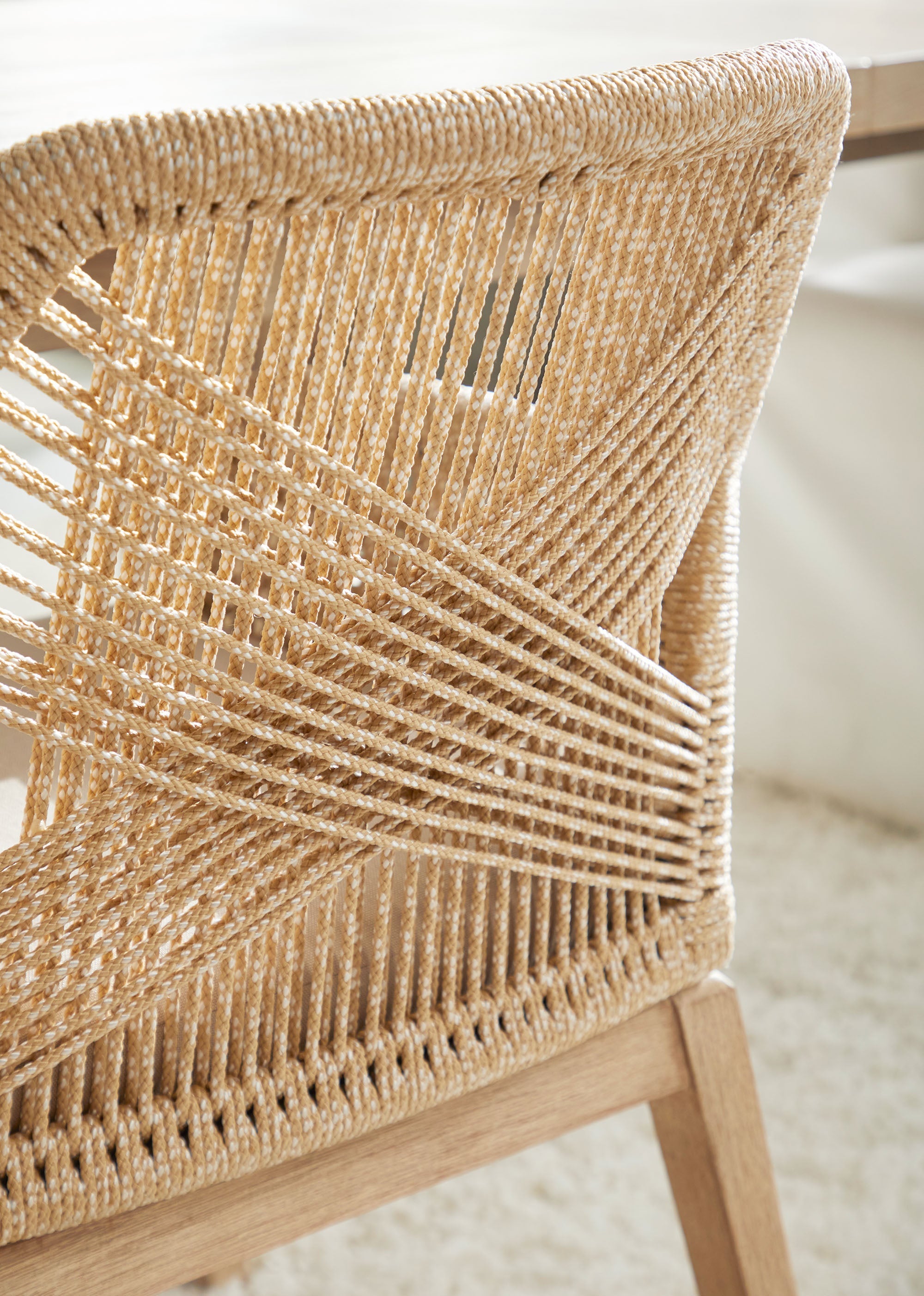 Loom Arm Chair, Set of 2, Sand Rope