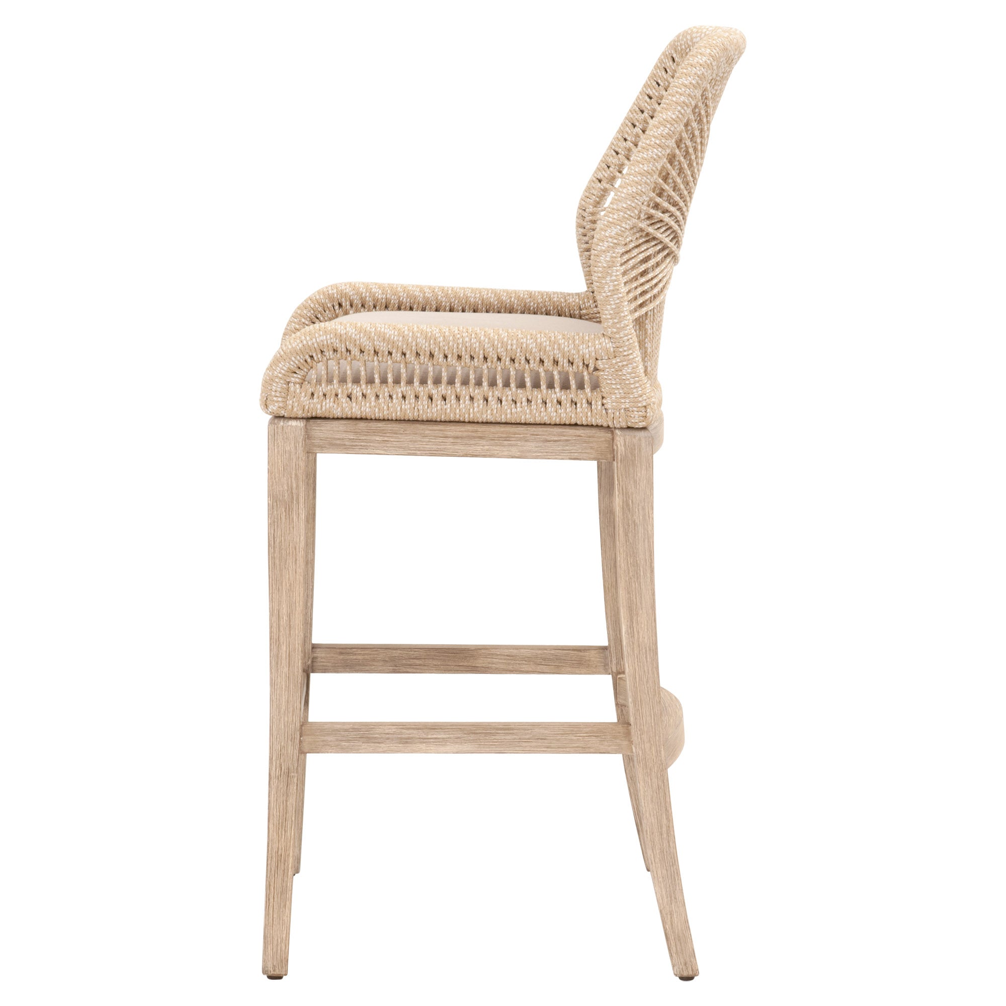 Loom Barstool, Sand Rope