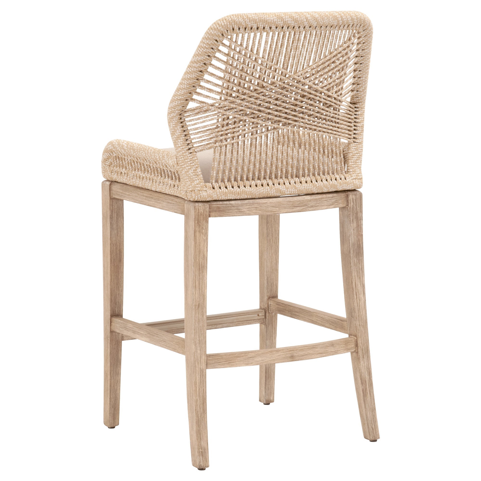 Loom Barstool, Sand Rope