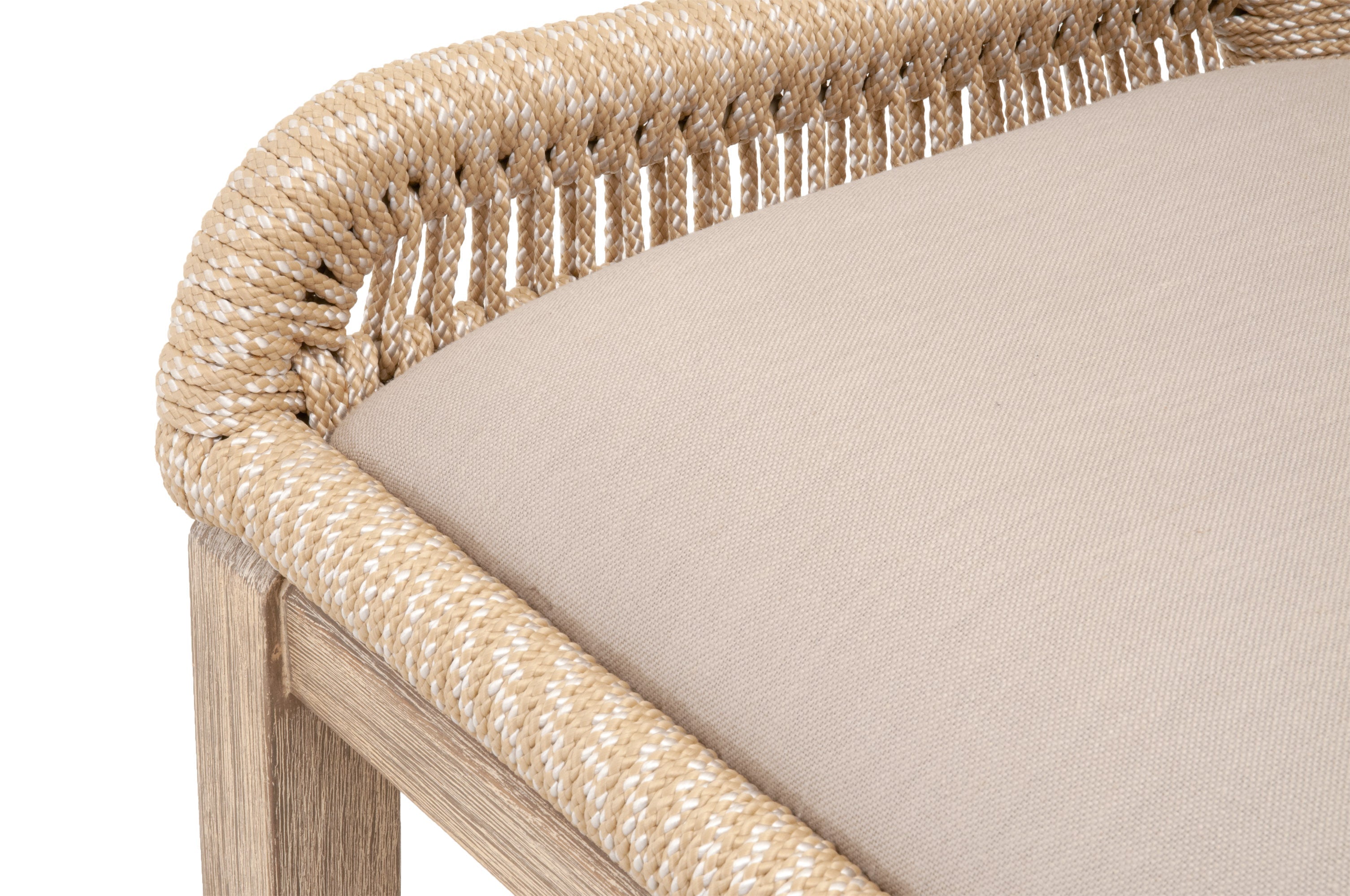 Loom Barstool, Sand Rope