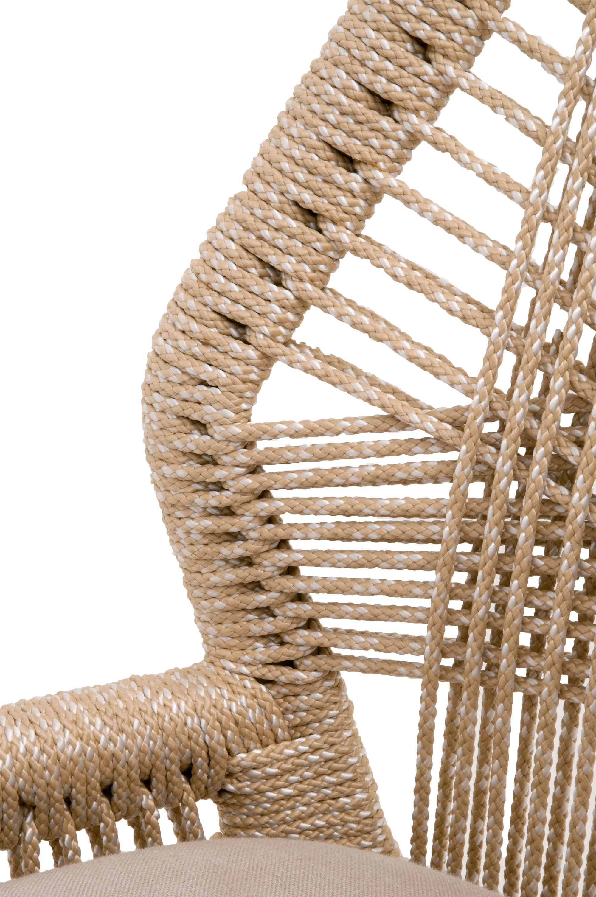 Loom Counter Stool, Sand Rope