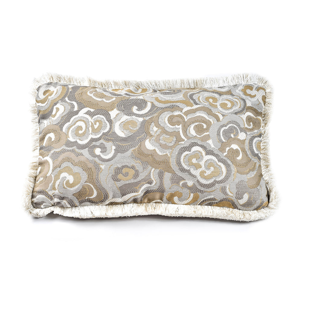 Lucky Clouds Pillow w/ Trim