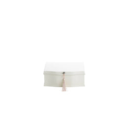 Ballerina Musical Chest White Jewelry Box