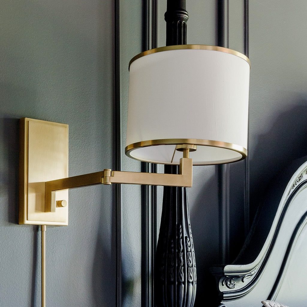 Madison 1 Light Swing Arm Sconce