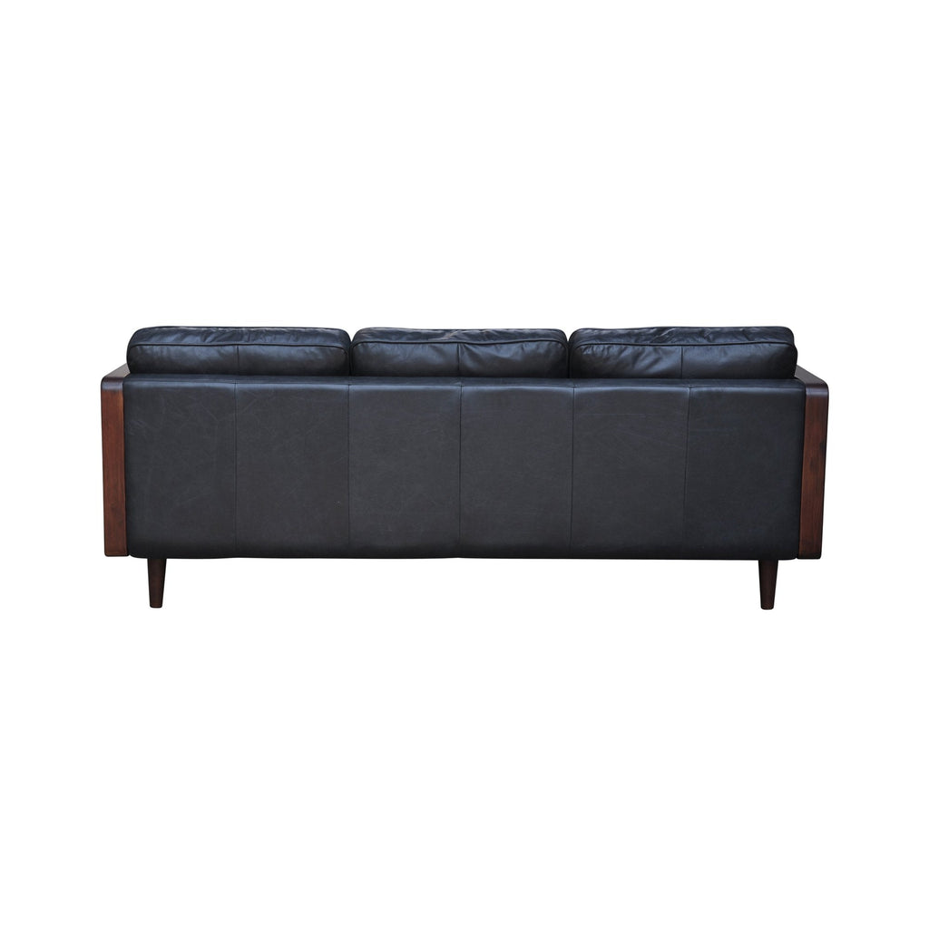 Las Vegas Mandalay Sofa - Oxford Black Leather