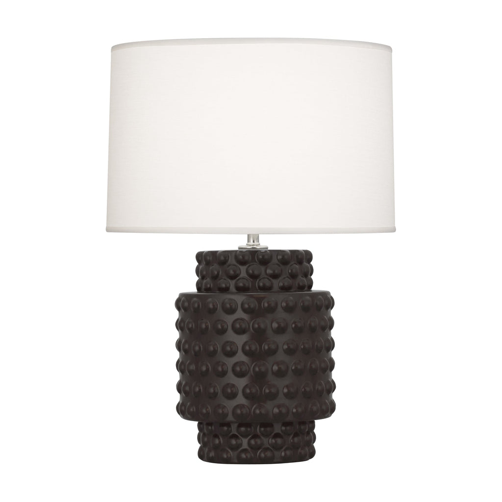 Matte Coffee Dolly Accent Lamp-Style Number MCF9.00