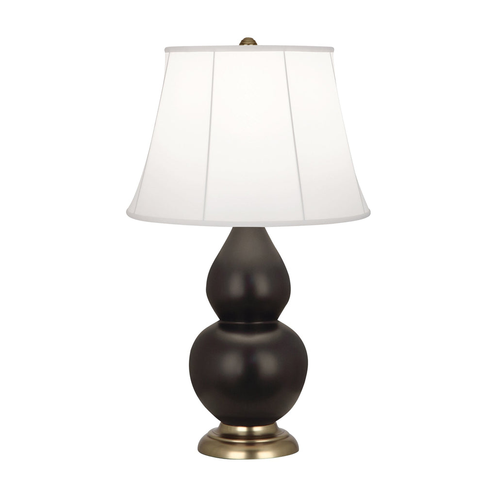 Matte Coffee Small Double Gourd Accent Lamp-Style Number MCF14.00