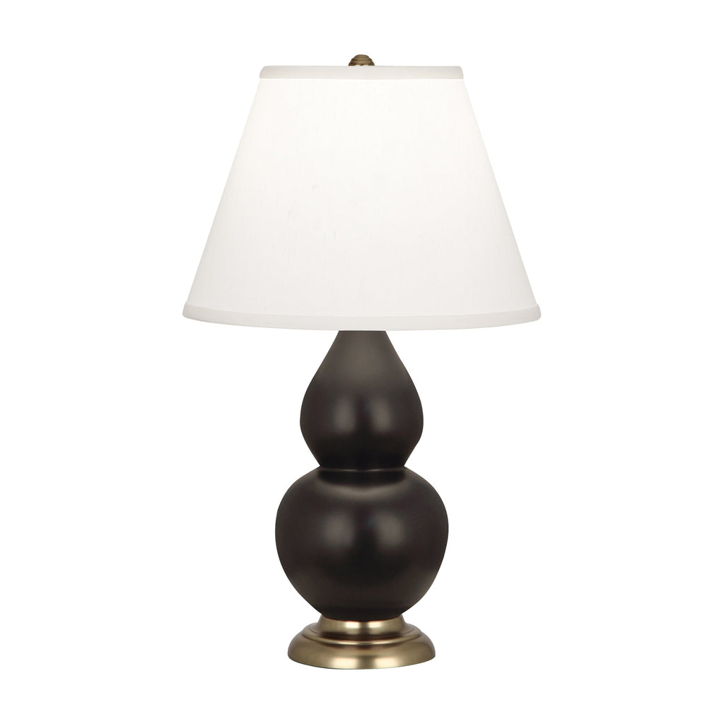 Matte Coffee Small Double Gourd Accent Lamp-Style Number MCF50.00