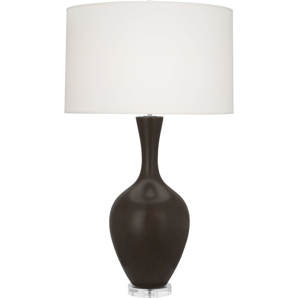 Matte Coffee Audrey Table Lamp-Style Number MCF80.00