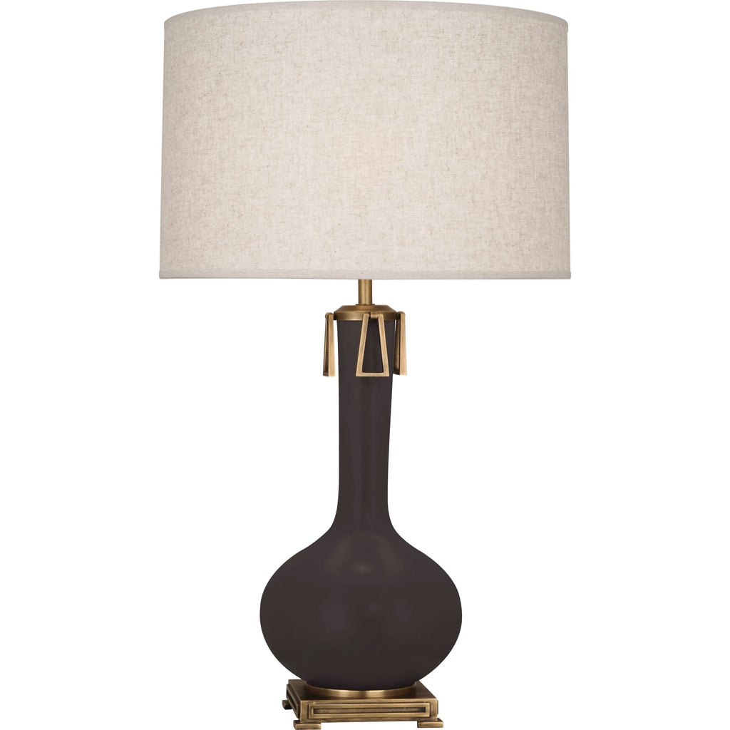 Matte Coffee Athena Table Lamp-Style Number MCF92.00