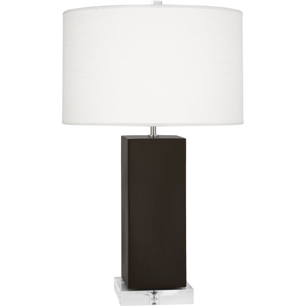 Matte Coffee Harvey Table Lamp-Style Number MCF95.00