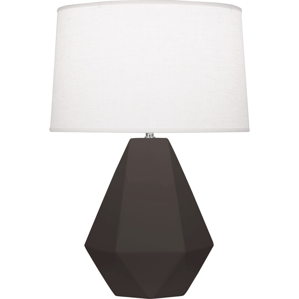 Matte Coffee Delta Table Lamp-Style Number MCF97.00