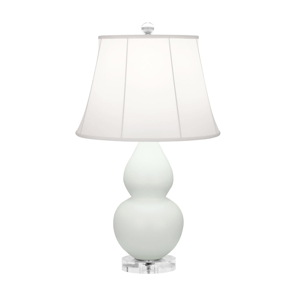 Matte Celadon Small Double Gourd Accent Lamp-Style Number MCL13