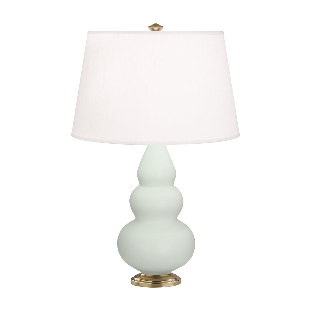 Matte Celadon Small Triple Gourd Accent Lamp-Style Number MCL30