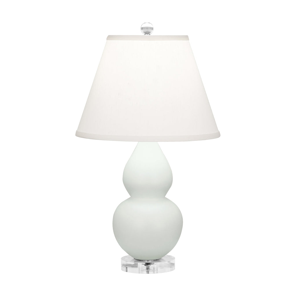 Matte Celadon Small Double Gourd Accent Lamp-Style Number MCL53