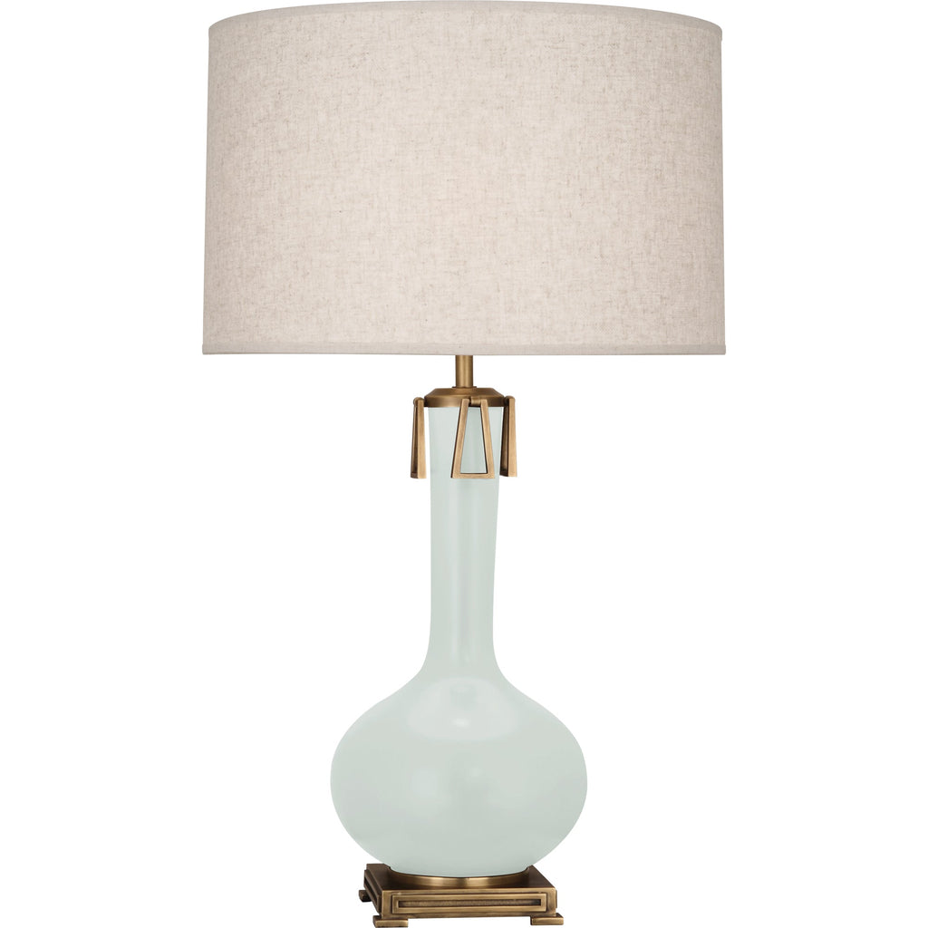 Matte Celadon Athena Table Lamp-Style Number MCL92