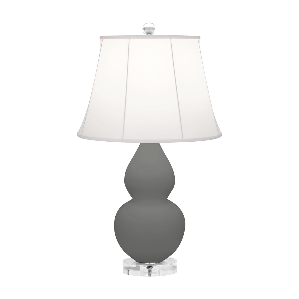 Matte Ash Small Double Gourd Accent Lamp-Style Number MCR13