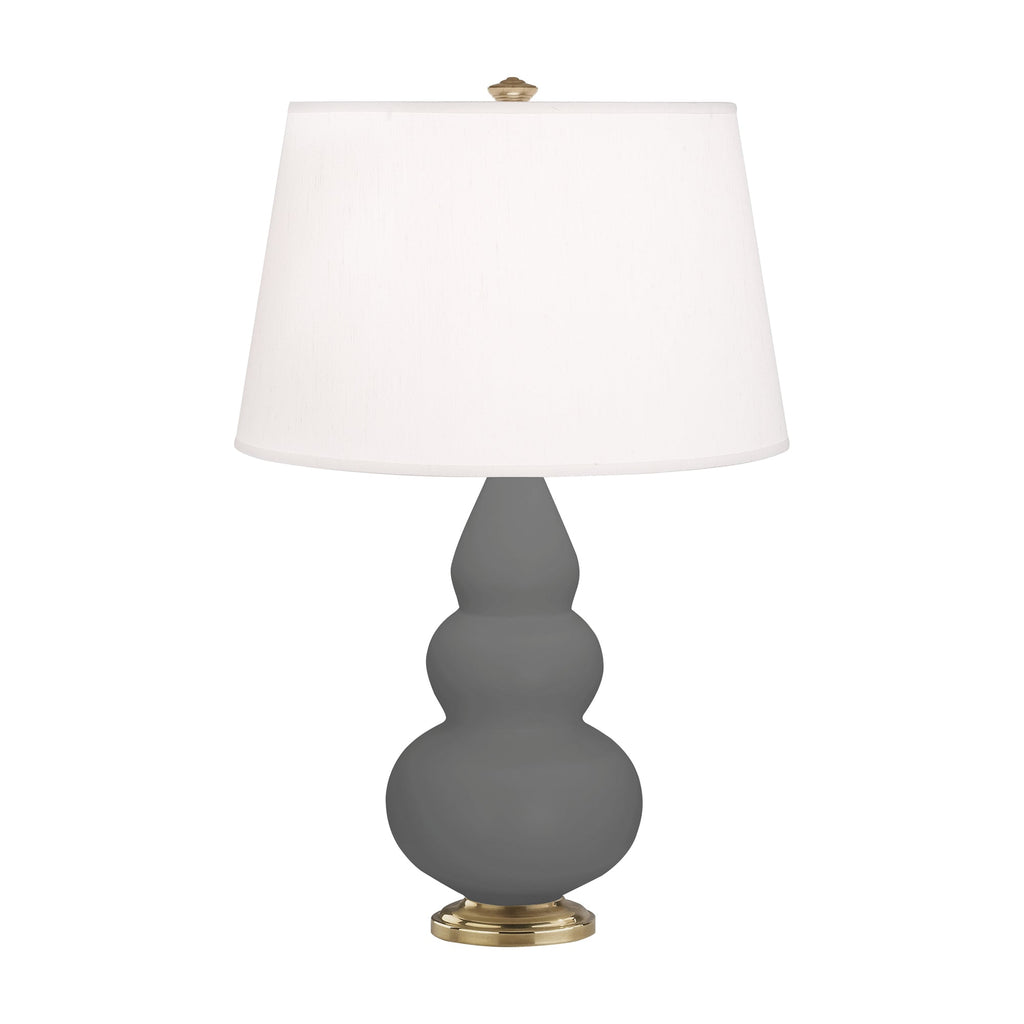 Matte Ash Small Triple Gourd Accent Lamp-Style Number MCR30