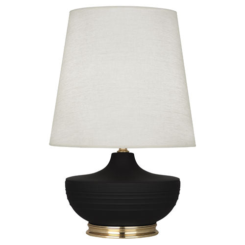 Matte Dark Coal Michael Berman Nolan Table Lamp-Style Number MDC24.00